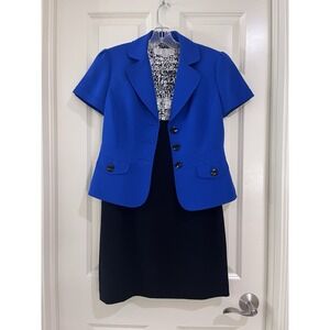 tahari arthur s levine women 2- piece skirt suits size 4P/4